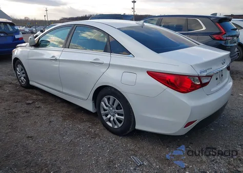 2014 Hyundai Sonata Gls from USA, damaged, VIN 5NPEB4AC3EH876331